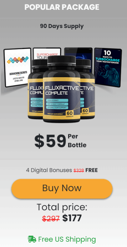 Fluxactive 3 Bottles